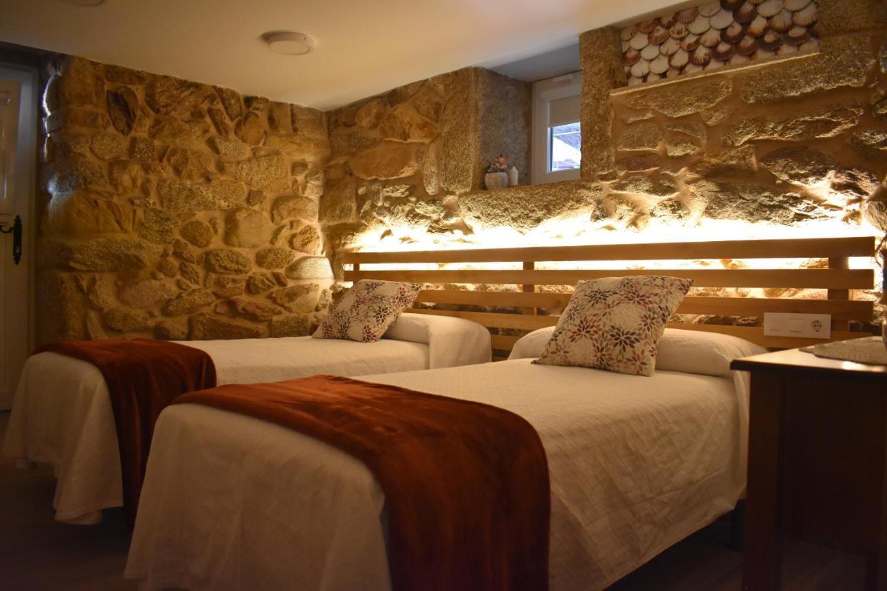 הוילה Covas  Casa Da Aldea A Fonte - Meano מראה חיצוני תמונה